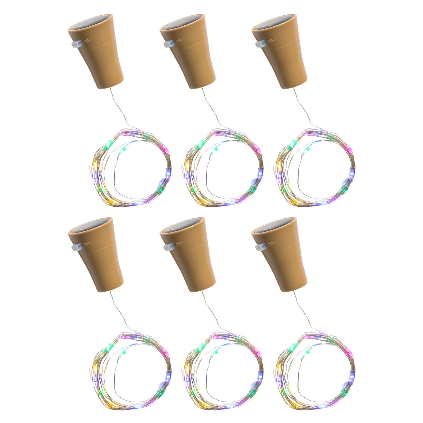 Led Fairy String Lights - Solar Wine Bottle Lights LED Waterproof