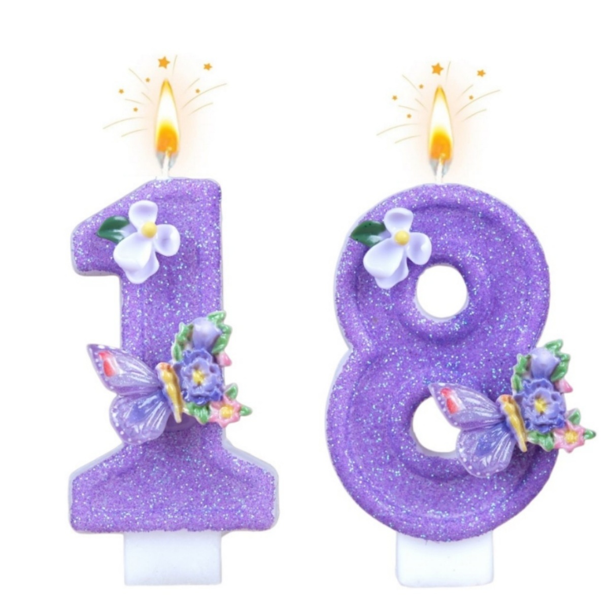 Holiday Candle Set - New 0-9 Number Birthday Candles original