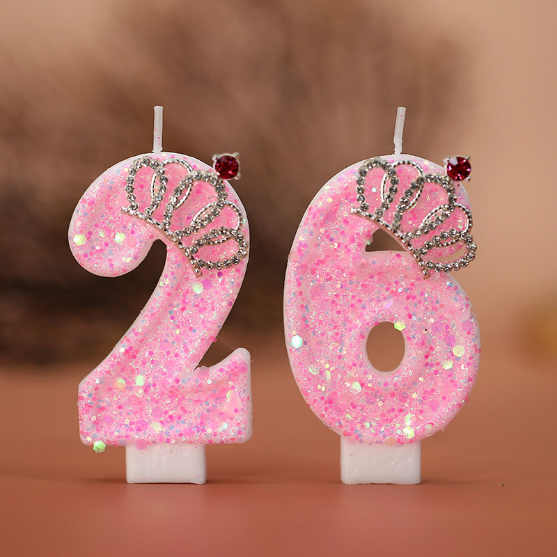 Cake Numeral Candles ，Birthday - Holiday Candle Set ulasan dan harga