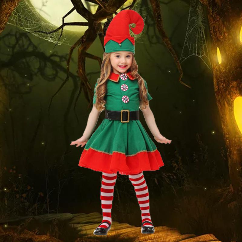New Children's Halloween Chris - Elf Costume Christmas ulasan dan harga