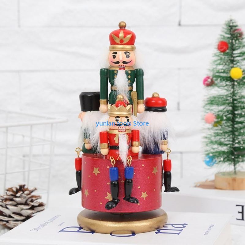 50LB 4 in 1 Wooden Nutcracker  - Nutcracker Figurine ulasan dan harga