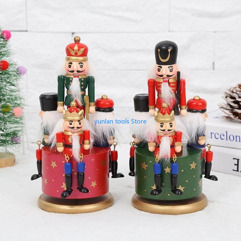 50LB 4 in 1 Wooden Nutcracker  - Nutcracker Figurine ulasan dan harga