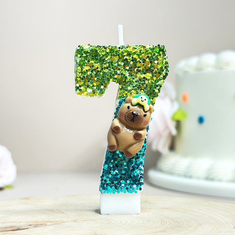 Capybara Party Candles Supplie - Holiday Candle Set ulasan dan harga