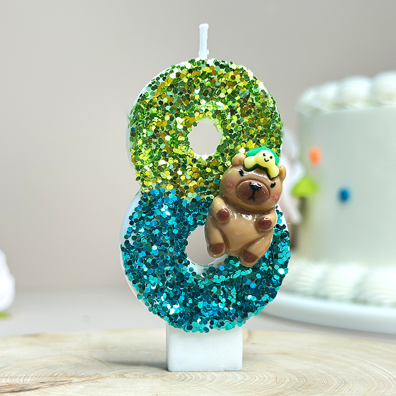 Capybara Party Candles Supplie - Holiday Candle Set ulasan dan harga