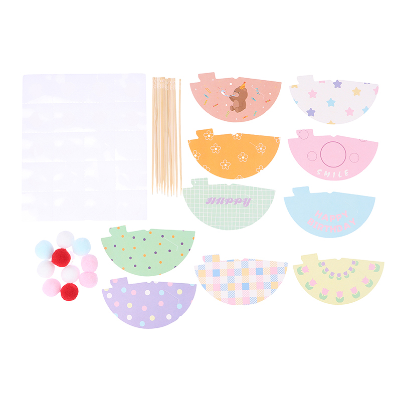 10pc/Set Diy Mini Hat Baking C - Santa Hat Plush ulasan dan harga