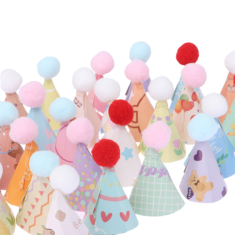 10pc/Set Diy Mini Hat Baking C - Santa Hat Plush ulasan dan harga