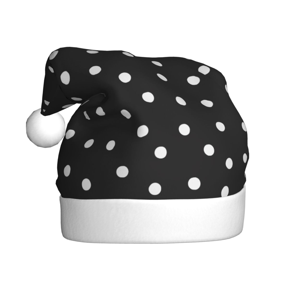 White Dot Plush Kawaii Christm - Santa Hat Plush ulasan dan harga