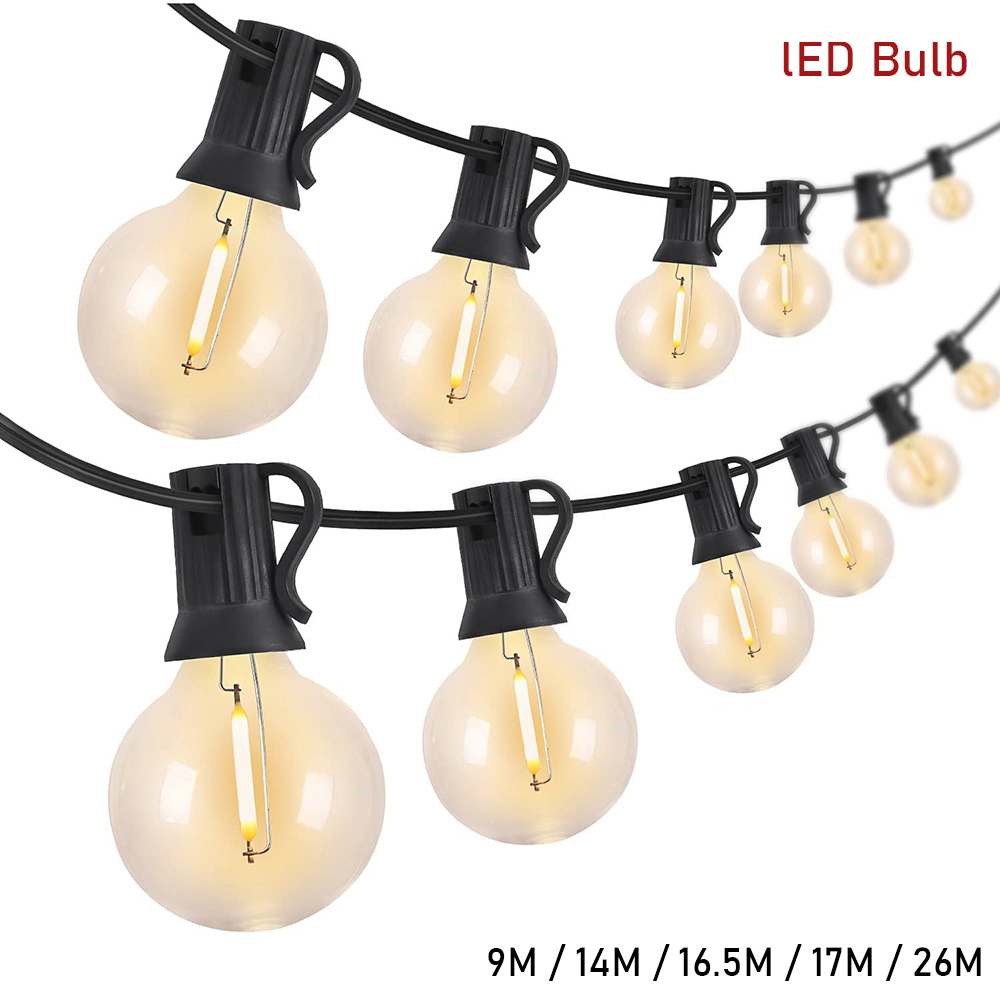 7/26M Festoon LED Globe String - Led Fairy String Lights ulasan dan harga