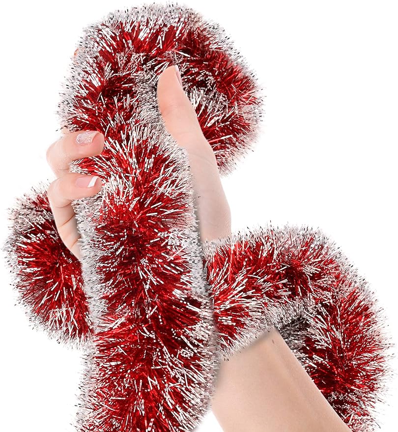 2M Christmas Metallic Streamer - Tinsel Garland Decoration ulasan dan harga