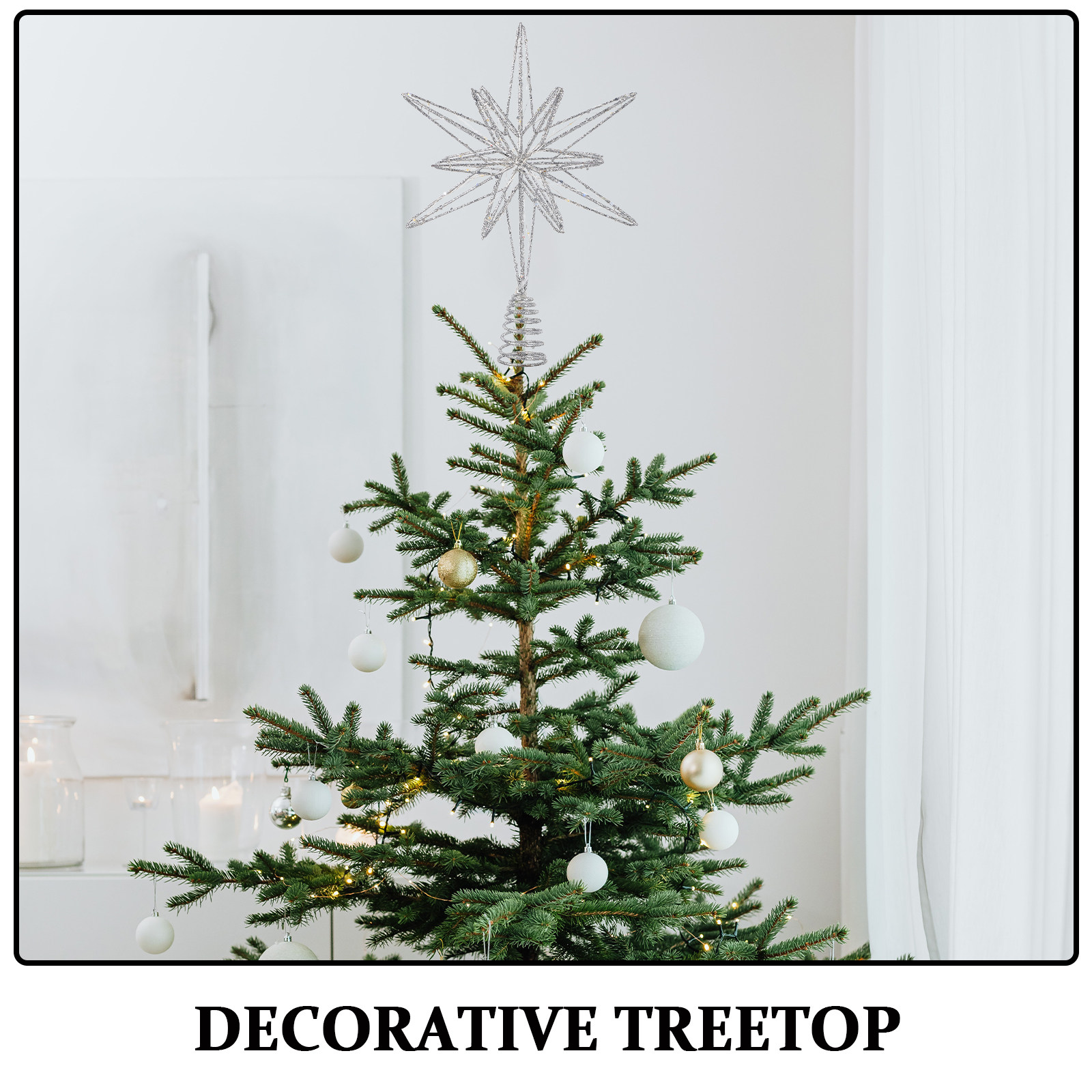 Christmas Tree Star Topper Met - Star Tree Topper ulasan dan harga