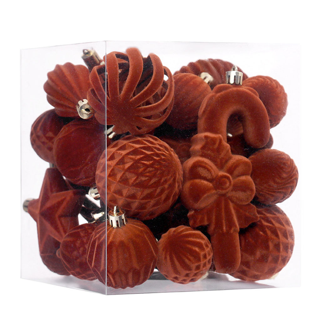  28PCS Christmas Balls Christ - Ornament Ball Set ulasan dan harga