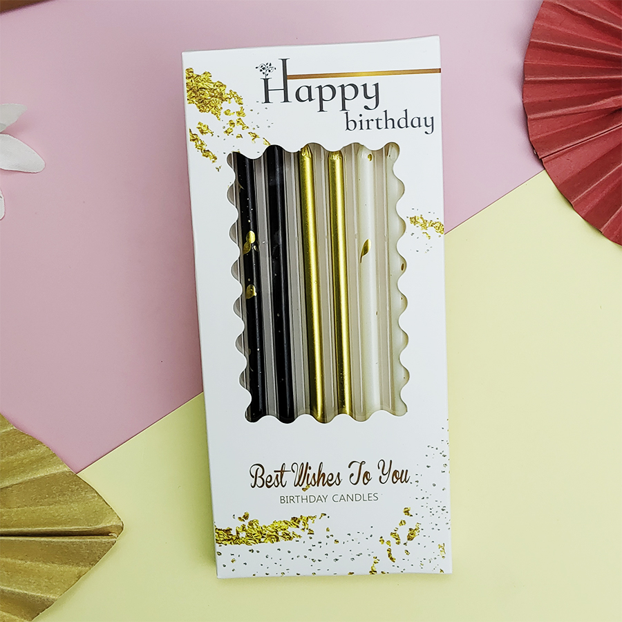 6 PCS Candles Happy Birthday C - Holiday Candle Set ulasan dan harga