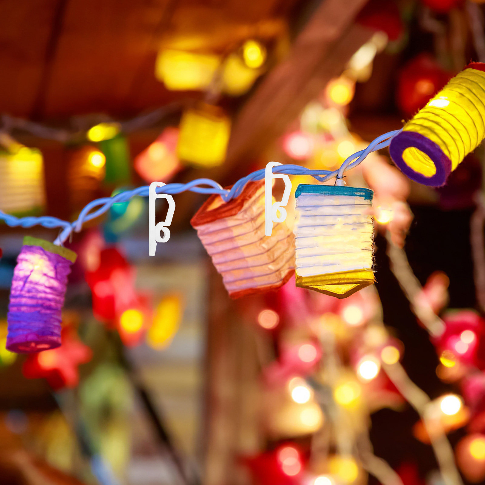 50Pcs String Light Hooks Outdo - Christmas Lights Outdoor ulasan dan harga