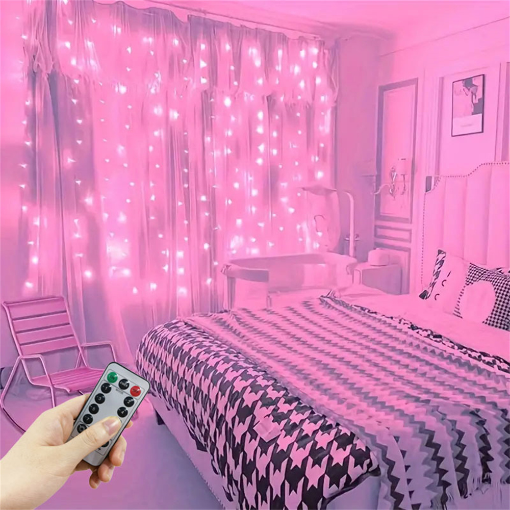 USB LED Curtain Lights Wedding - Led Fairy String Lights ulasan dan harga