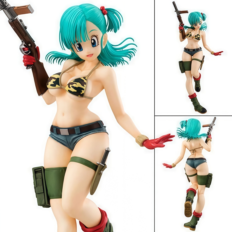 Cute Dragon Ball Z Bulma figur - Ornament Ball Set ulasan dan harga