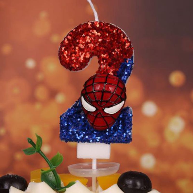 Spider-Man Digital Number Cand - Holiday Candle Set ulasan dan harga