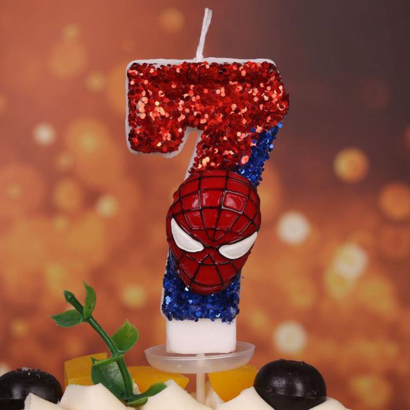 Spider-Man Digital Number Cand - Holiday Candle Set ulasan dan harga