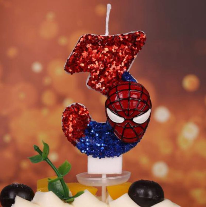 Spider-Man Digital Number Cand - Holiday Candle Set ulasan dan harga